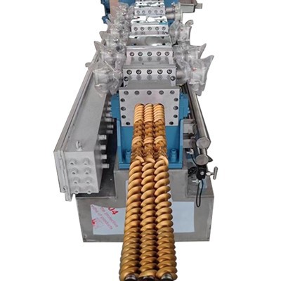 Pelletiseerextruder met drie schroeven